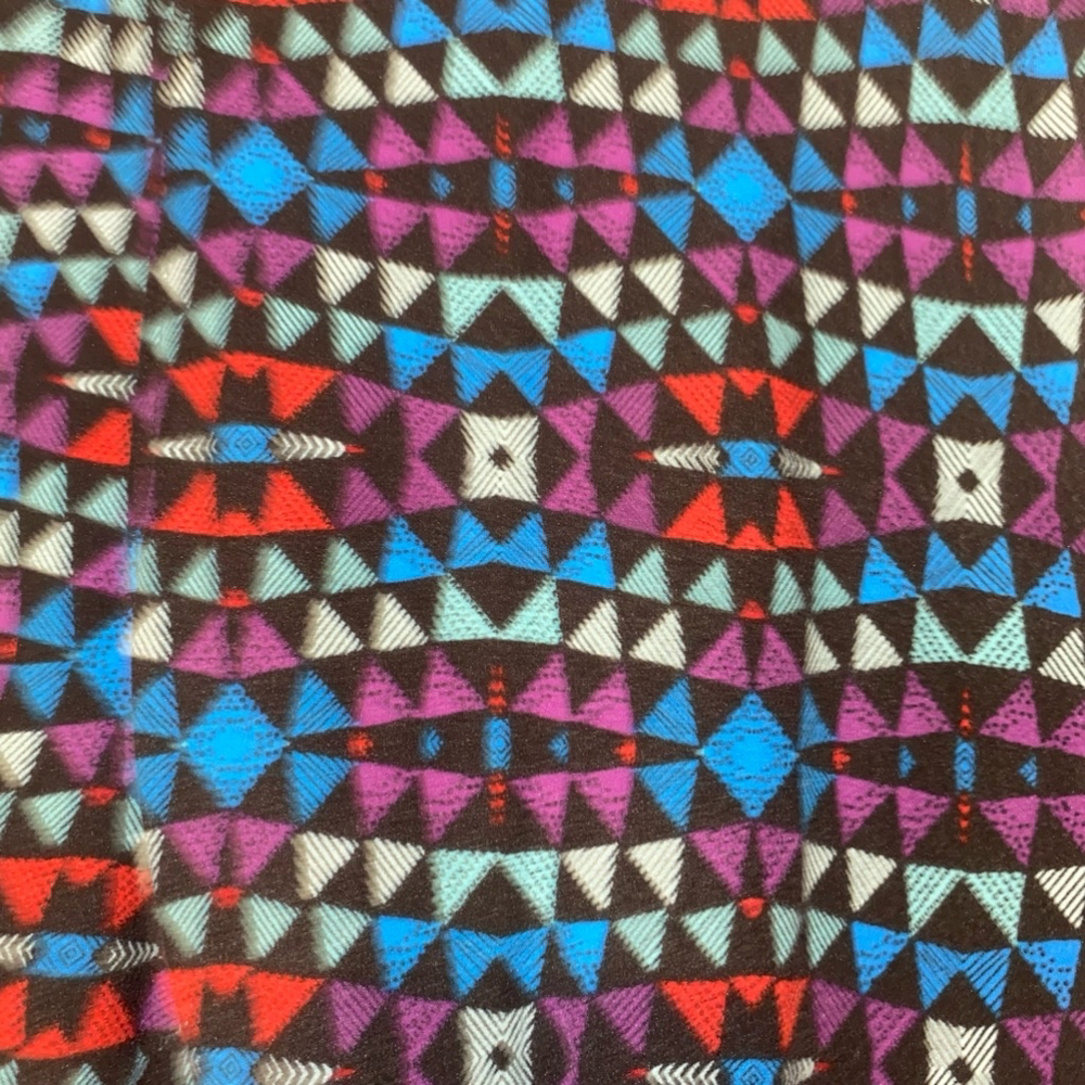 Women's LuLaRoe Leggings Multicolor One Size Tall and Curvy - Picture 3 of 4